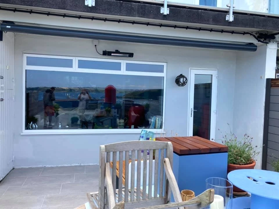 exterior painting white painted detached house swansea daffodil decor 3