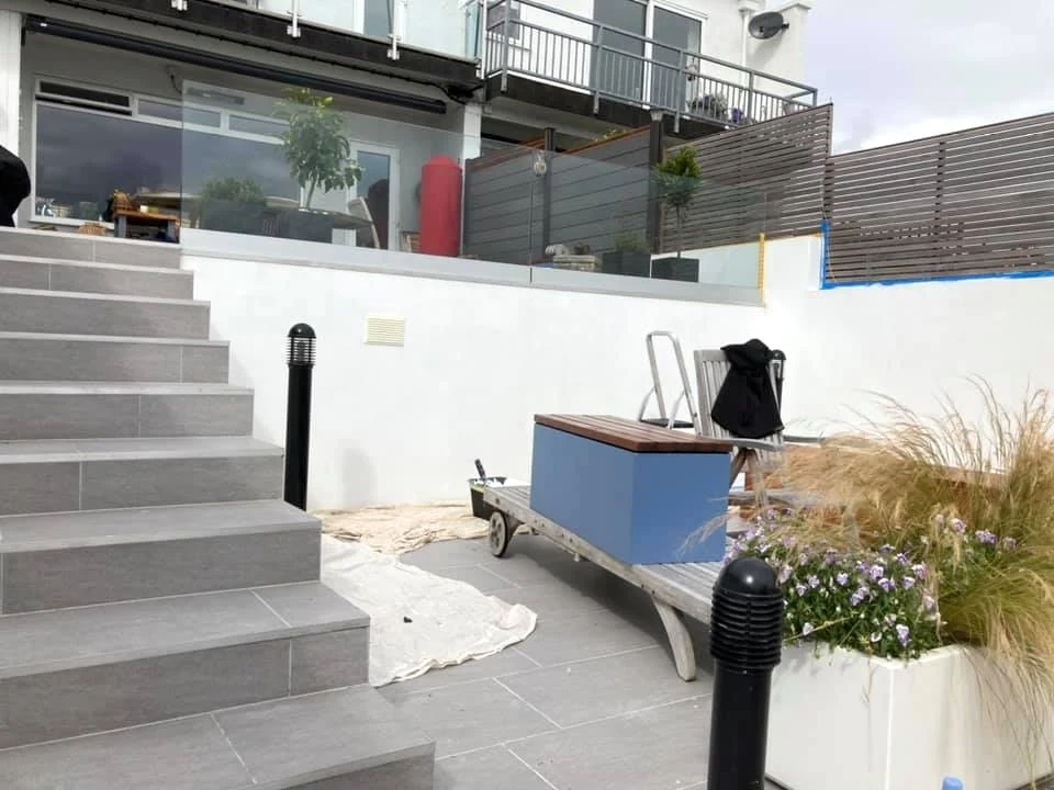 exterior-painting-white-painted-roof-terrace-walls-in-progress-swansea-daffodil-decor-1 exterior painting white painted roof terrace walls in progress swansea daffodil decor 1