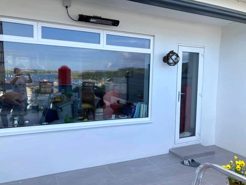 fireplace-tiled-swansea-marble-daffodil-tiling exterior painting white painted semi detached house swansea daffodil decor 3