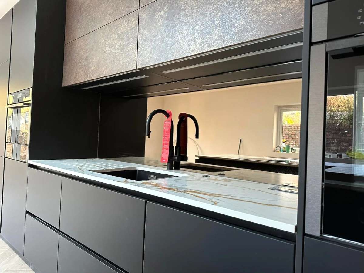 hallway painting painted hallway black staircase swansea daffodil decor 25