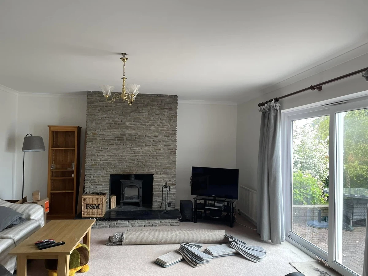 living room painting painted living room swansea daffodil decor 6